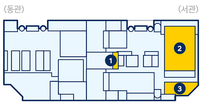 양재사옥 2층 배치도