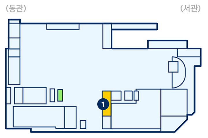 양재사옥 지하 2층 배치도
